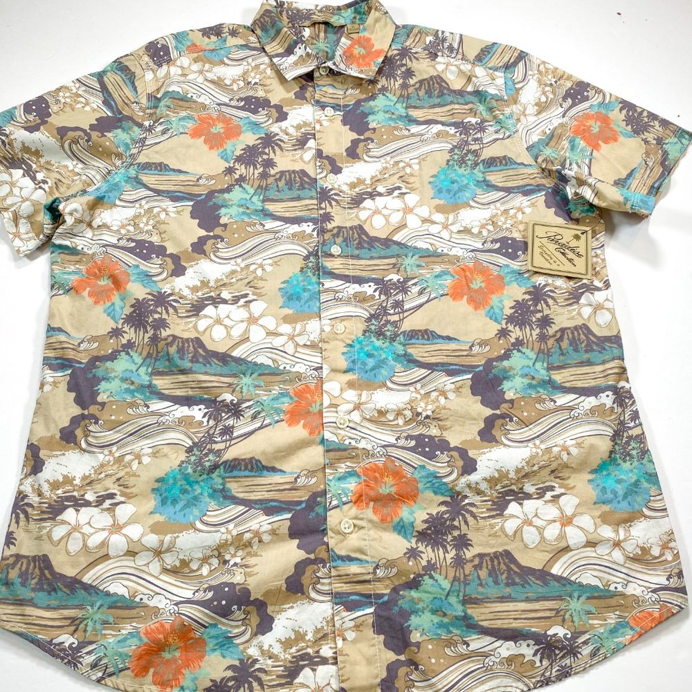 Paradise Collection XL Short Sleeve Hawaiian NEW - Picture 2 of 6